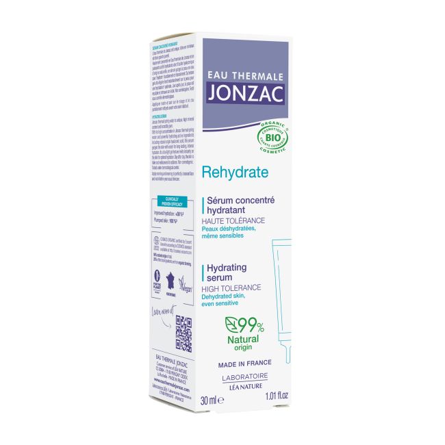 EAU THERMALE JONZAC REHYDRATE HYDRATING veido serumas, 30 ml