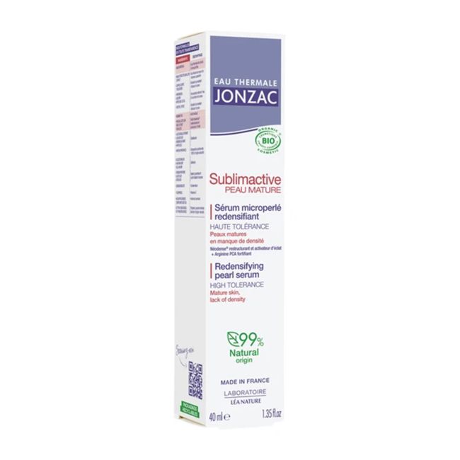 EAU THERMALE JONZAC SUBLIMACTIVE REDENSIFYING PEARL veido serumas, 40 ml