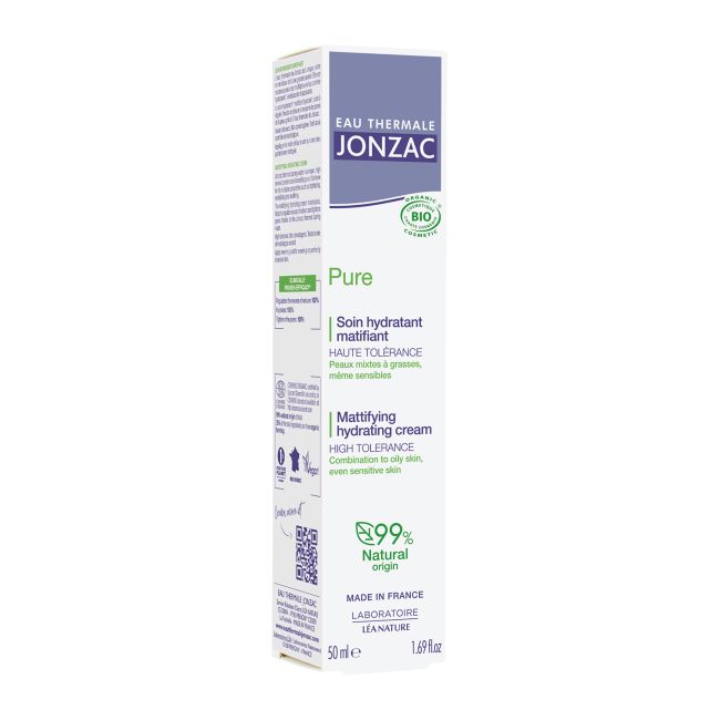 EAU THERMALE JONZAC PURE MATTIFYING veido kremas, 50 ml