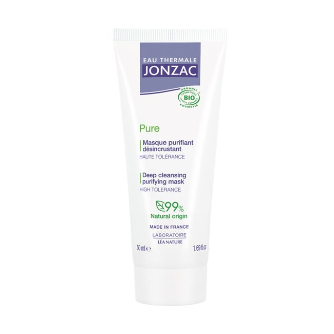 EAU THERMALE JONZAC PURE DEEP CLEANSING PURIFYING veido kaukė, 50 ml
