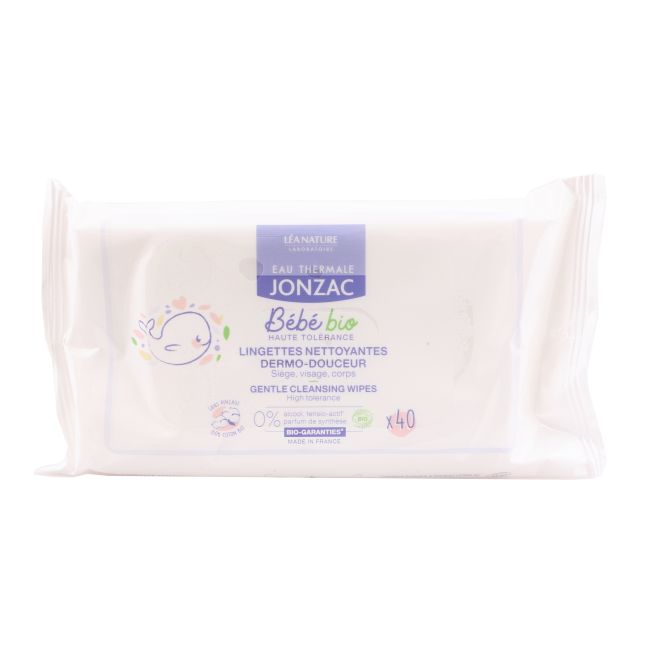 EAU THERMALE JONZAC BEBE BIO DERMO drėgnos servetėlės (40 vnt.)