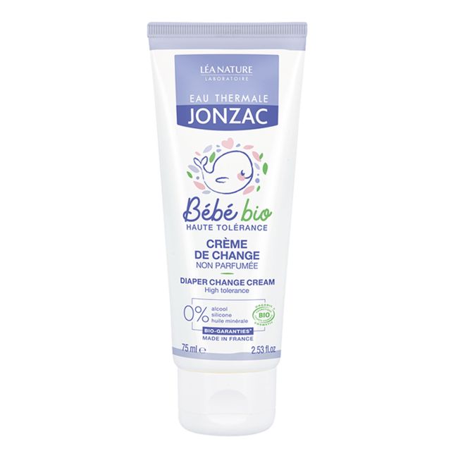 EAU THERMALE JONZAC BEBE BIO DIAPER CHANGE kūno kremas kūdikiams, 75 ml