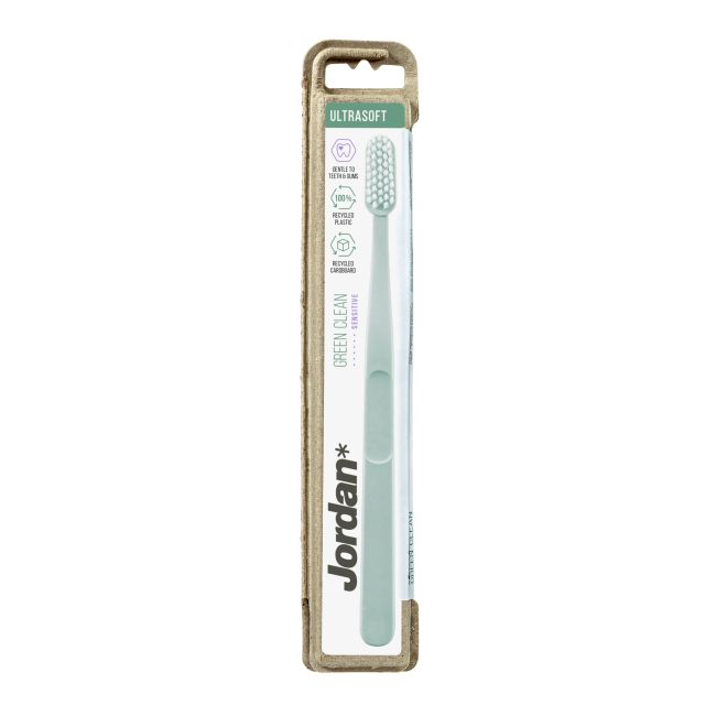 JORDAN GREEN CLEAN ULTRASOFT dantų šepetėlis