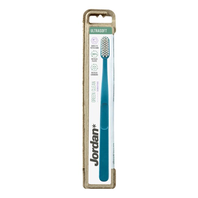 JORDAN GREEN CLEAN ULTRASOFT dantų šepetėlis