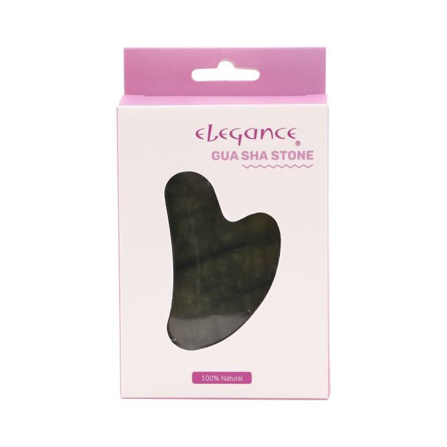 ELEGANCE GUA SHA STONE JADE FENG veido masažuoklis