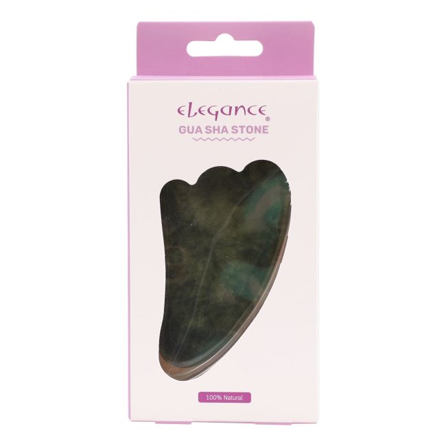 ELEGANCE GUA SHA STONE JADE FENG veido masažuoklis