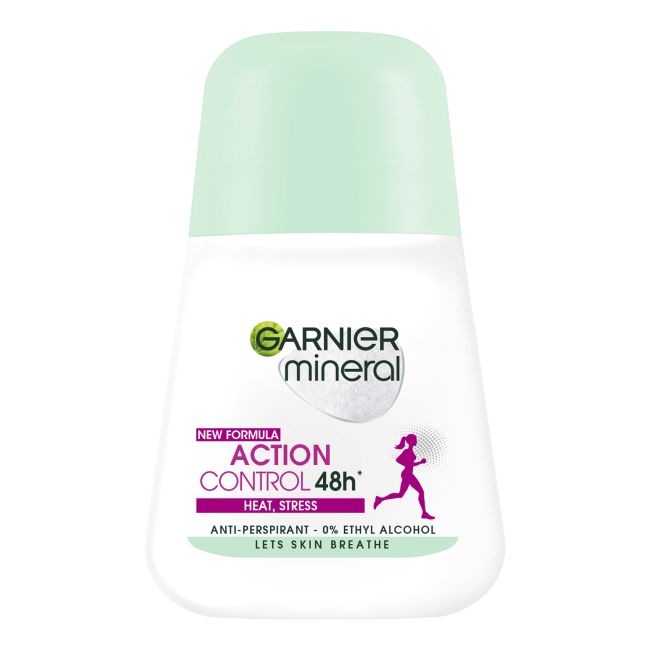 GARNIER MINERAL ACTION CONTROL rutulinis dezodorantas, 50 ml