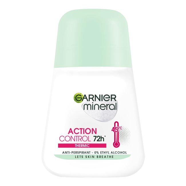 GARNIER MINERAL ACTION CONTROL 72H rutulinis dezodorantas, 50 ml