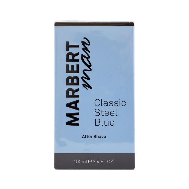MARBERT MAN CLASSIC STELL BLUE skystis po skutimosi, 100 ml