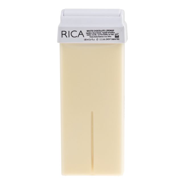 RICA WHITE CHOCOLATE LIPOWAX depiliacinis vaškas, 100 ml