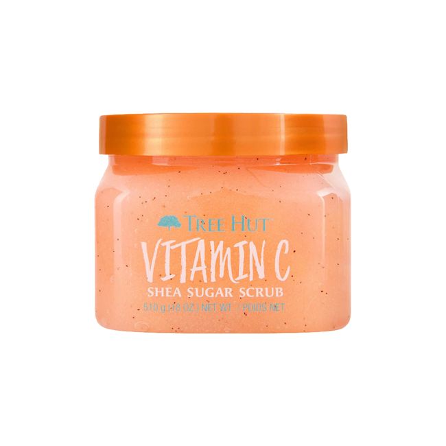 TREE HUT VITAMIN C SHEA SUGAR kūno šveitiklis, 510 g