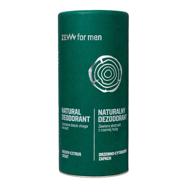 ZEW FOR MEN NATURAL pieštukinis dezodorantas, 80 g
