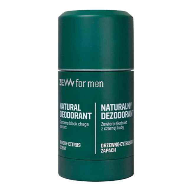 ZEW FOR MEN NATURAL pieštukinis dezodorantas, 80 g
