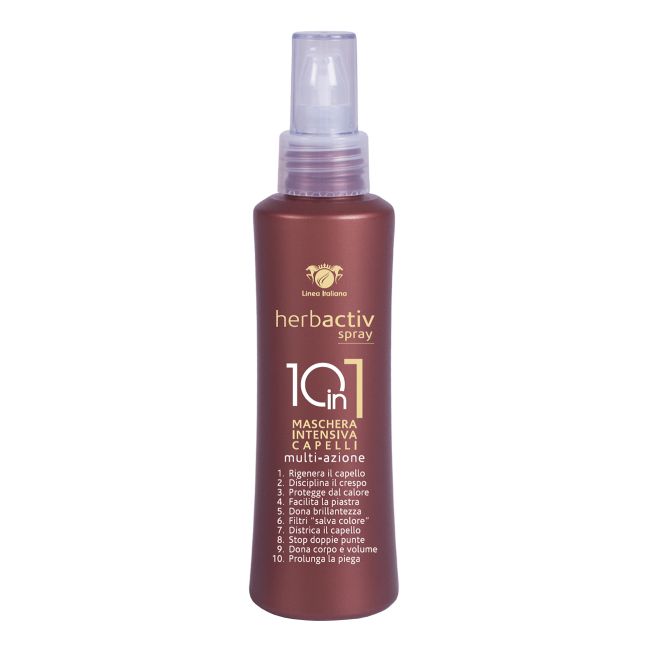 LINEA ITALIANA HERBACTIV 10 IN 1 purškiamoji plaukų kaukė, 150 ml