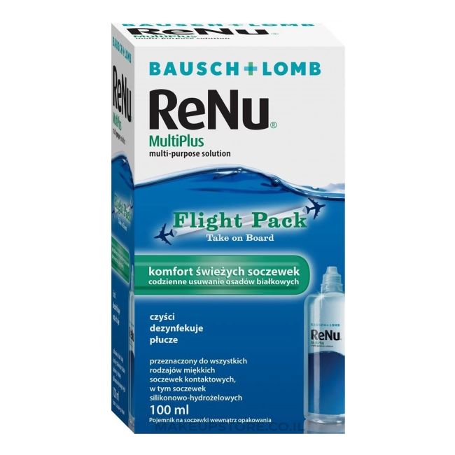 RENU MULTIPLUS tirpalas kontaktiniams lęšiams prižiūrėti, 100 ml