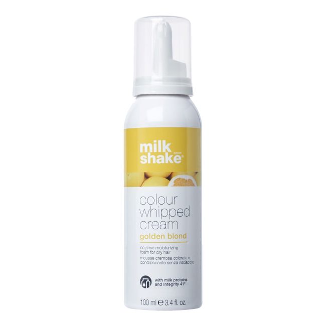 MILK SHAKE COLOUR WHIPPED GOLDEN BLOND dažomosios plaukų putos, 100 ml
