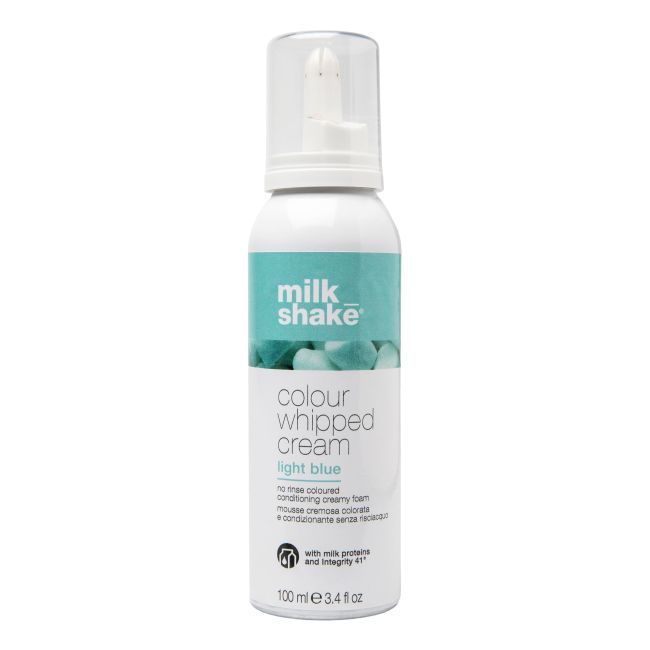 MILK SHAKE COLOUR WHIPPED LIGHT BLUE dažomosios plaukų putos, 100 ml