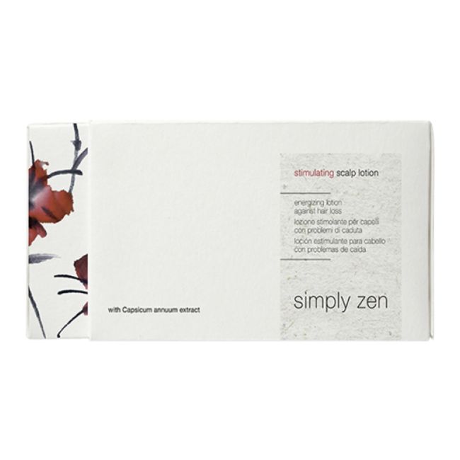 SIMPLY ZEN STIMULATING galvos odos losjonas ampulėse (8 x 6 ml)