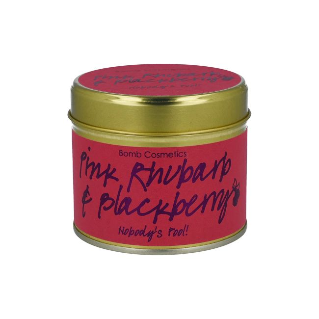 BOMB COSMETICS PINK RHUBARB & BLACKBERRY kvapni žvakė