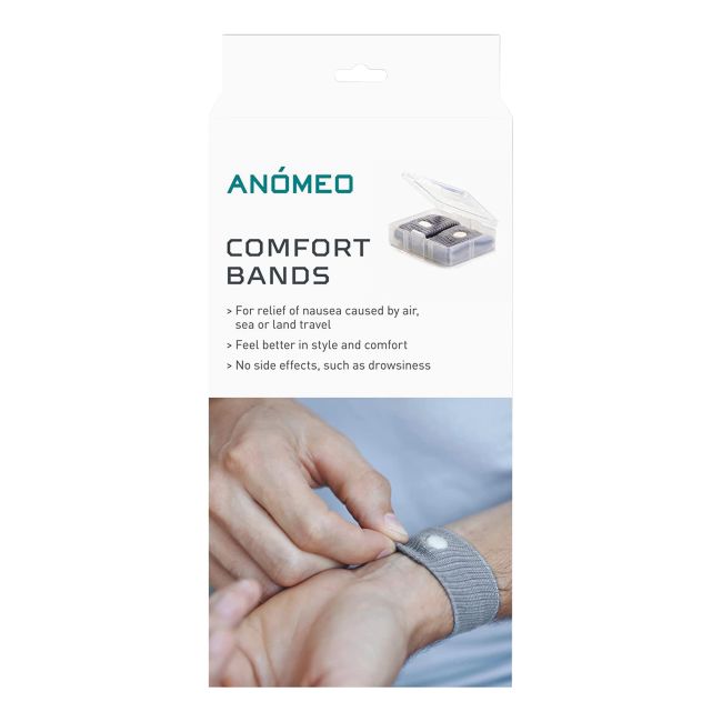 ANOMEO COMFORT apyrankės nuo judesio ligos ir pykinimo