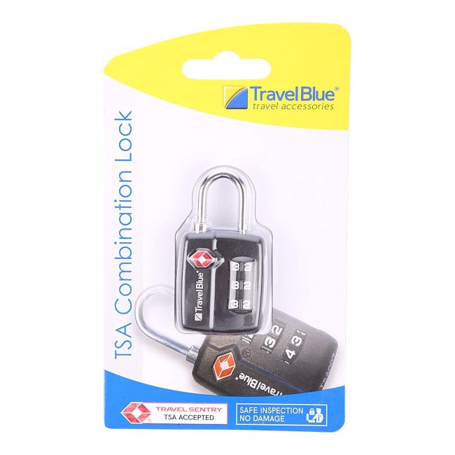 TRAVEL BLUE kodinis bagažo užraktas