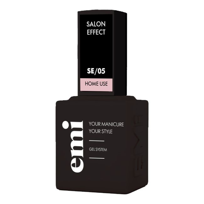 E.MILAC SALON EFFECT gelinis nagų lakas, 9 ml