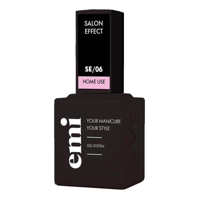 E.MILAC SALON EFFECT gelinis nagų lakas, 9 ml
