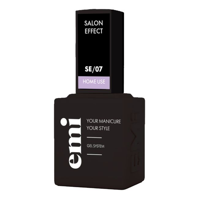E.MILAC SALON EFFECT gelinis nagų lakas, 9 ml