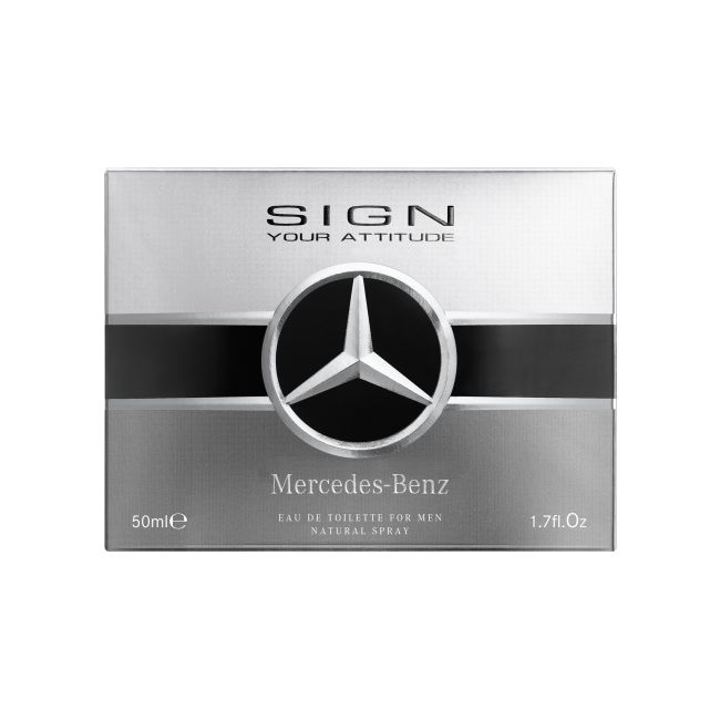 MERCEDES-BENZ SIGN YOUR ATTITUDE tualetinis vyrų vanduo, 50 ml