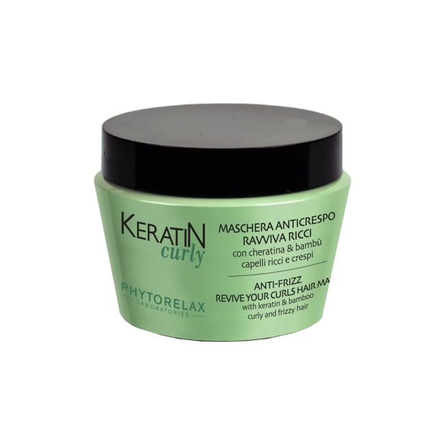 PHYTORELAX KERATIN CURLY plaukų kaukė, 250 ml