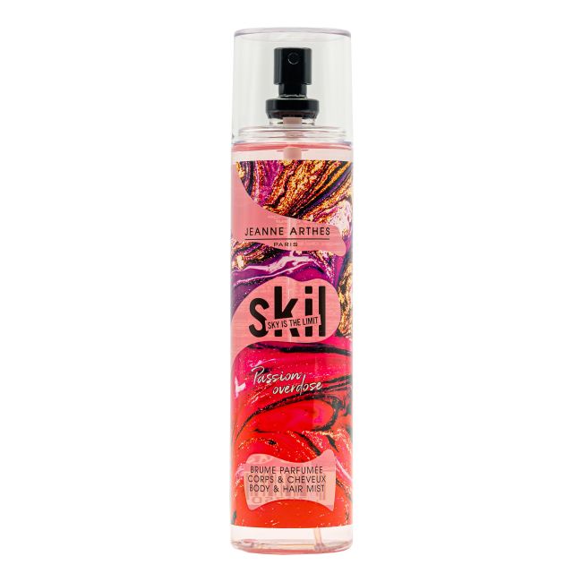 SKIL PASSION OVERDOSE kūno ir plaukų dulksna, 250 ml