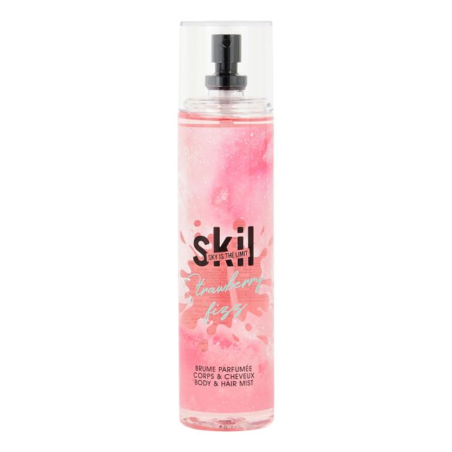 SKIL STRAWBERRY FIZZ kūno ir plaukų dulksna, 250 ml