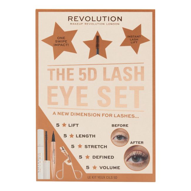 MAKEUP REVOLUTION THE 5D LASH akių makiažo rinkinys