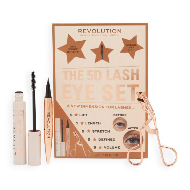 MAKEUP REVOLUTION THE 5D LASH akių makiažo rinkinys