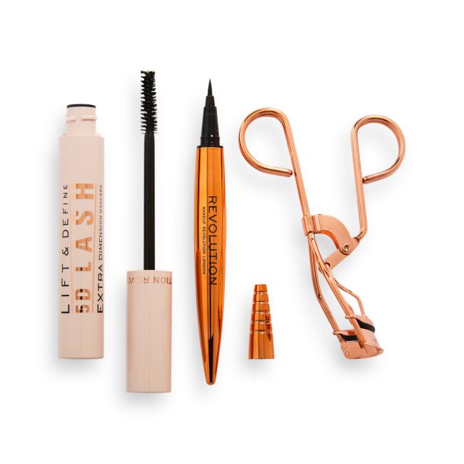 MAKEUP REVOLUTION THE 5D LASH akių makiažo rinkinys