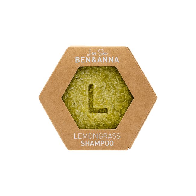 BEN & ANNA LEMONGRASS plaukų šampūnas, 60 g