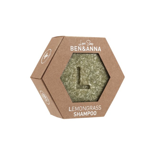 BEN & ANNA LEMONGRASS plaukų šampūnas, 60 g