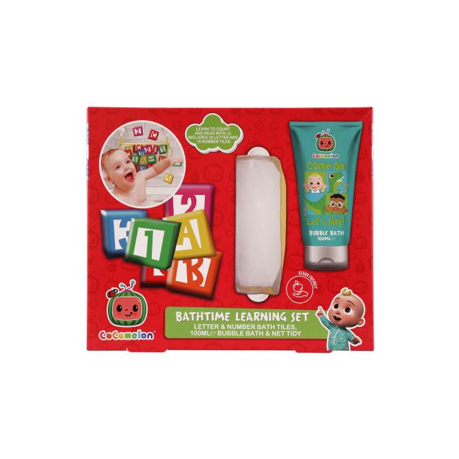 COCOMELON BATHTIME LEARNING vaikų vonios priemonių rinkinys