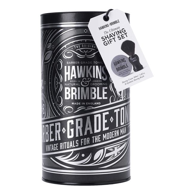 HAWKINS & BRIMBLE THE ULTIMATE SHAVING vyrų dovanų rinkinys