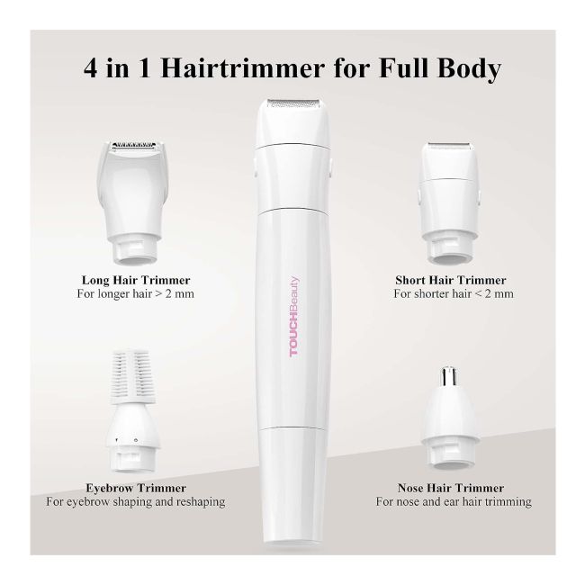 TOUCH BEAUTY ALL-IN-ONE veido ir kūno plaukų kirpiklis