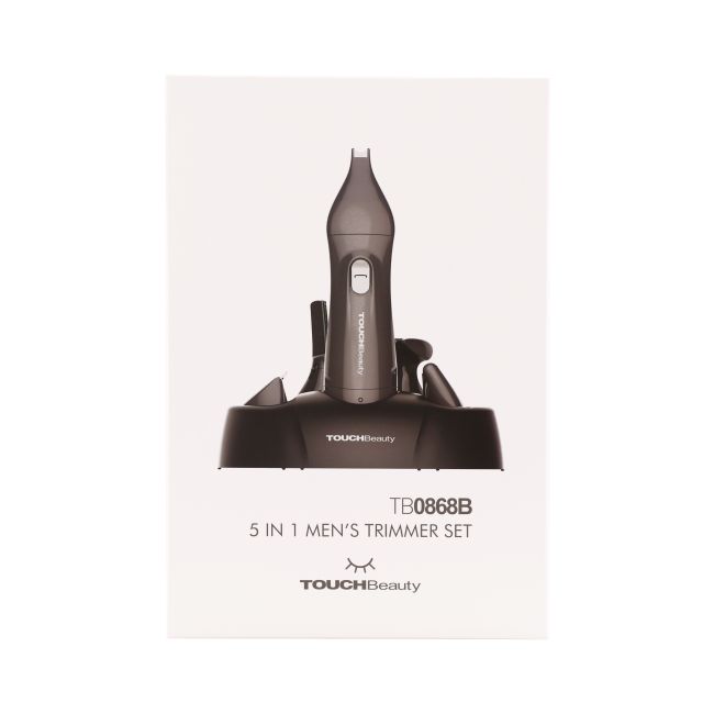 TOUCH BEAUTY 5 IN 1 MEN'S vyrų veido ir kūno plaukų kirpiklis