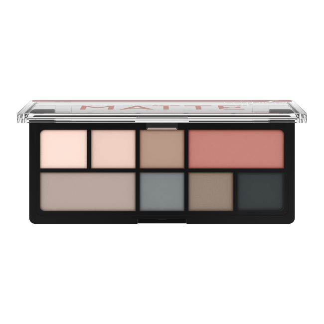 CATRICE THE DUSTY MATTE akių vokų šešėlių paletė, 9 g