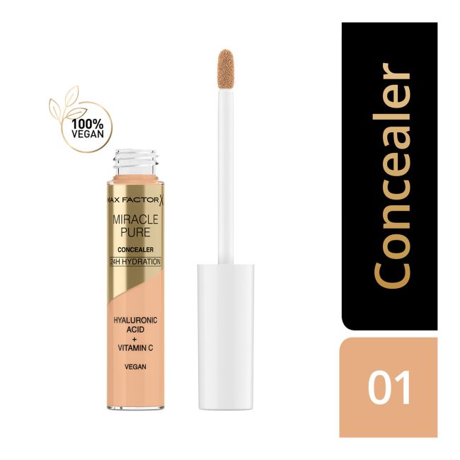 MAX FACTOR MIRACLE PURE maskuojamoji priemonė, 7,8 ml