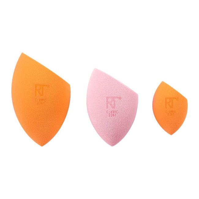 REAL TECHNIQUES ULTIMATE SPONGE TRIO makiažo kempinėlių rinkinys