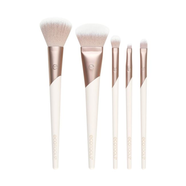 ECOTOOLS LUXE COLLECTION NATURAL ELEGANCE makiažo šepetėlių rinkinys
