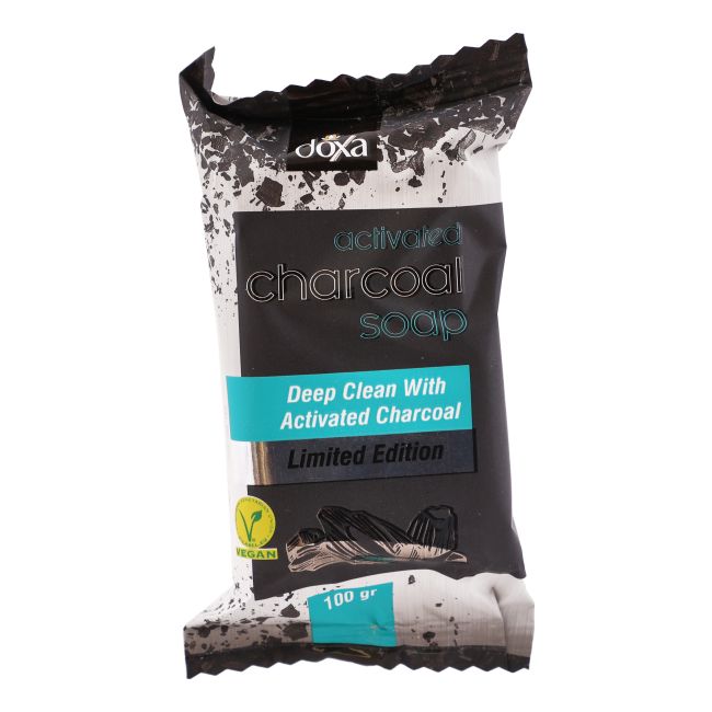 DOXA ACTIVATED CHARCOAL tualetinis muilas, 100 g