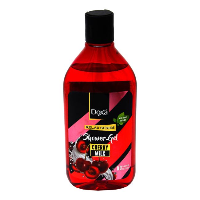 DOXA RELAX SERIES CHERRY MILK dušo želė, 400 ml