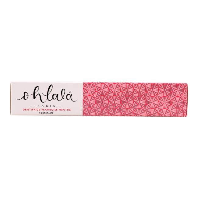 OHLALA DENTIFRICE FRAMBOISE MENTHE dantų pasta, 75 ml