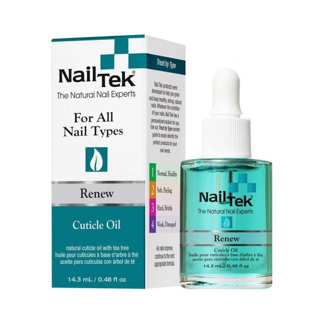 NAIL TEK RENEW nagų odelių aliejus, 15 ml