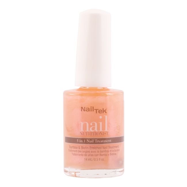NAIL TEK NUTRITIONIST BAMBOO & BIOTIN atkuriamoji nagų priemonė, 14 ml